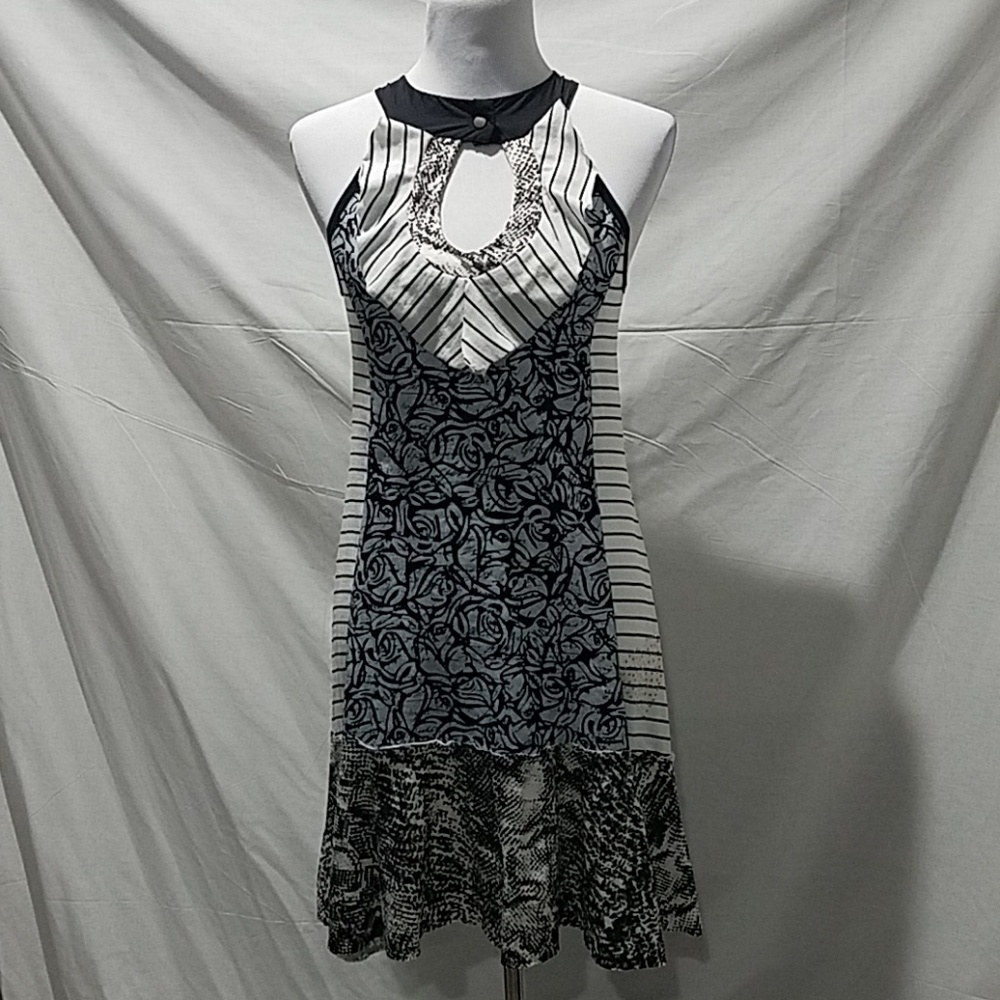 Seven Waves print dress